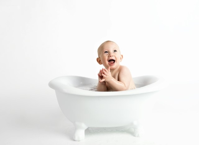 赤ちゃんの沐浴